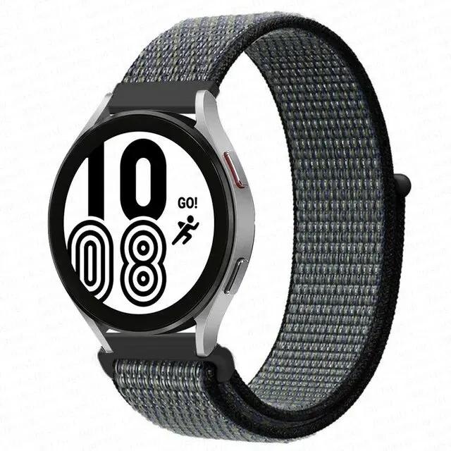 20mm 22mm Nylon-Schlaufenband Für Garmin Forerunner 265 965 255 255M 245 645 158/Venu 2Plus/Vivoactive 4 3/Venu SQ 2 Armband