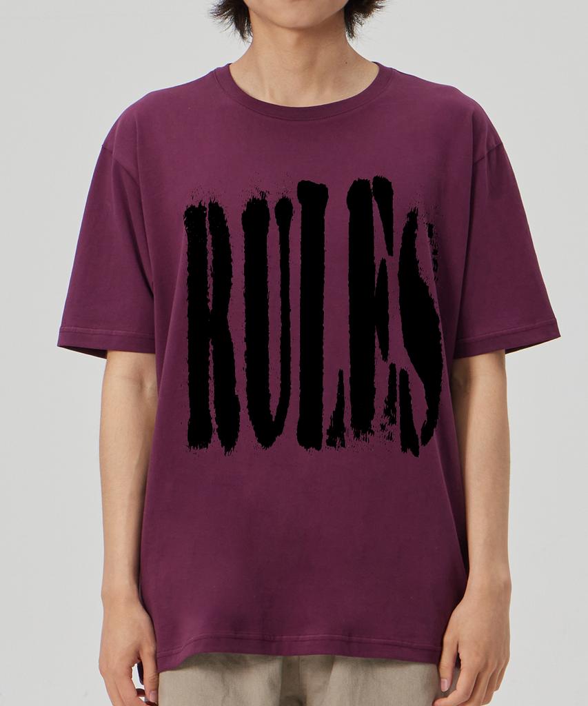BY.L Rules Short-Sleeve T-Shirt Wine