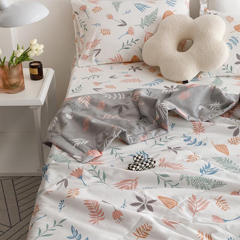 Yalu Dora Garden Cotton Summer Quilt