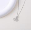 S925 Sterling Silver Zircon Clavicle Pendant Necklace for Women - Luxurious & Versatile