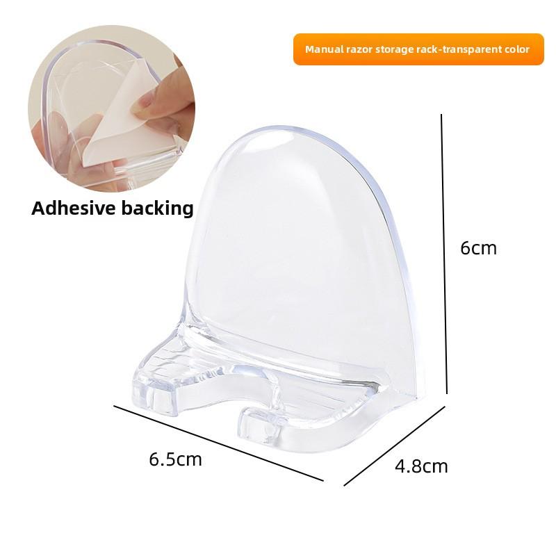 

3 шт. Органайзер для косметических инструментов, держатель для бритвы Manual Razor Holder белый