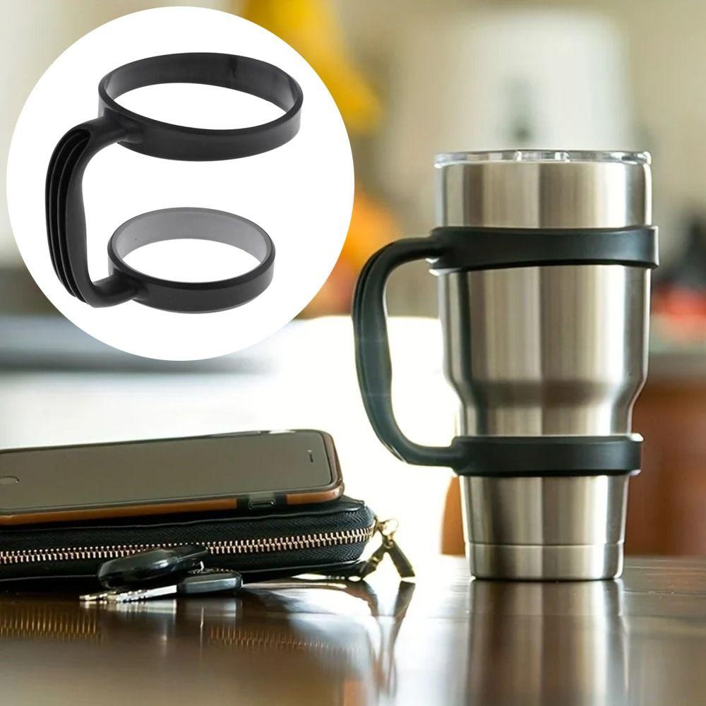 Plastic Tumbler Cup Handle Double Rings Car Cup Handle Travel Mug Holder  30 Oz  Tumbler Cups