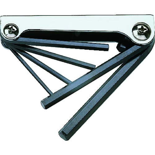 

TRUSCO Knife Type Hex Wrench Set of 6 x 10S GN6-310 [Case Sold]