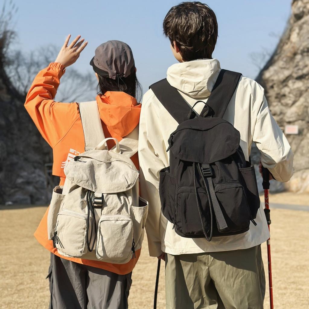 Simple Leisure Outdoor Travel Large Capacity Backpack New Book Bar College Student Fashionable Commuting Mountaineering Backpack