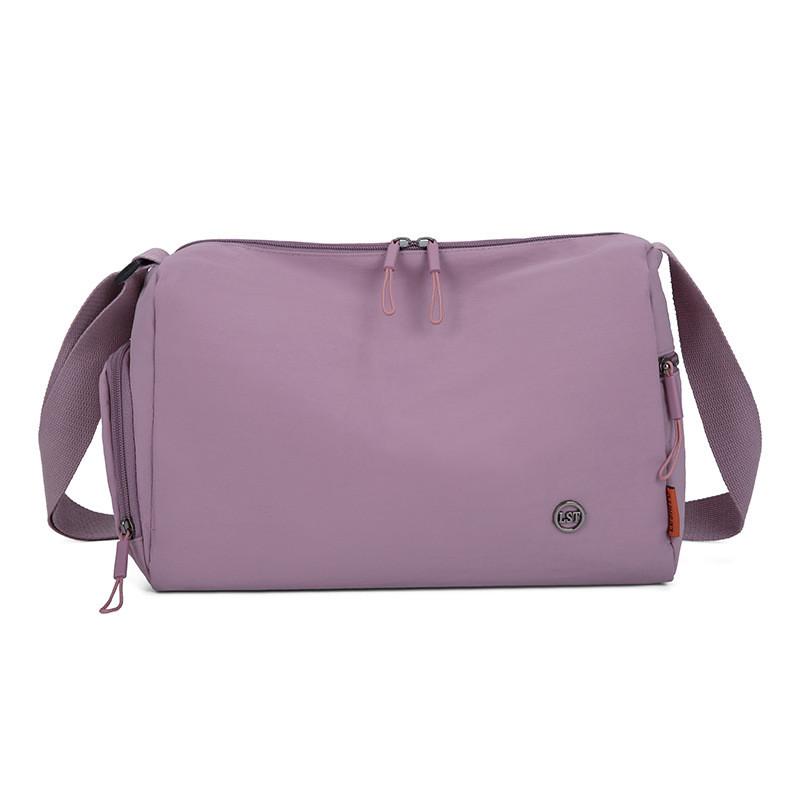 Casual Nylon Shoulder Bag For Women With Inner Pouch And Lightweight Design