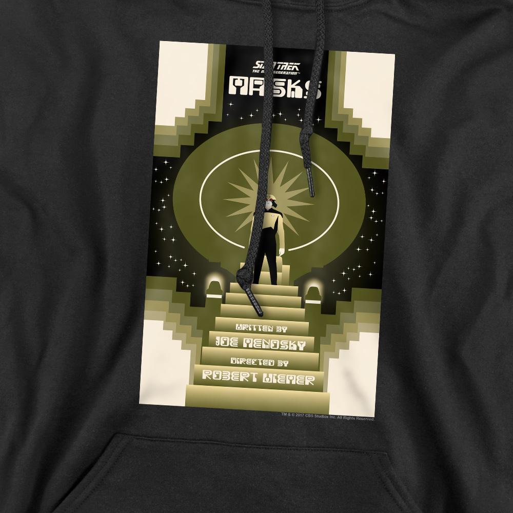 STAR TREK Mens The Next Generation Season 7 Episode 17 Hoodie