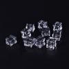 10Pcs/Pack Fake Artificial Acrylic Ice Cubes  Clear 2/2.5/3Cm Square,