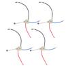 4Pcs Ceiling Fan Light   Replacement Lamp Pull Chain   3 Wire Ceiling Fan Lamp   250V 125V