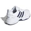 adidas Men's Strutter Cloud White Dark Blue Matte Silver Casual Shoes EG2654