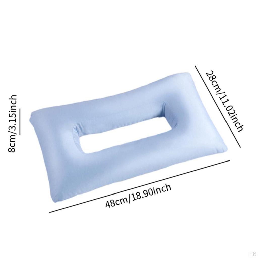 Piercing Pillow Cushion Ergonomic Comfortable Decorative Ear Neck Support for Couch