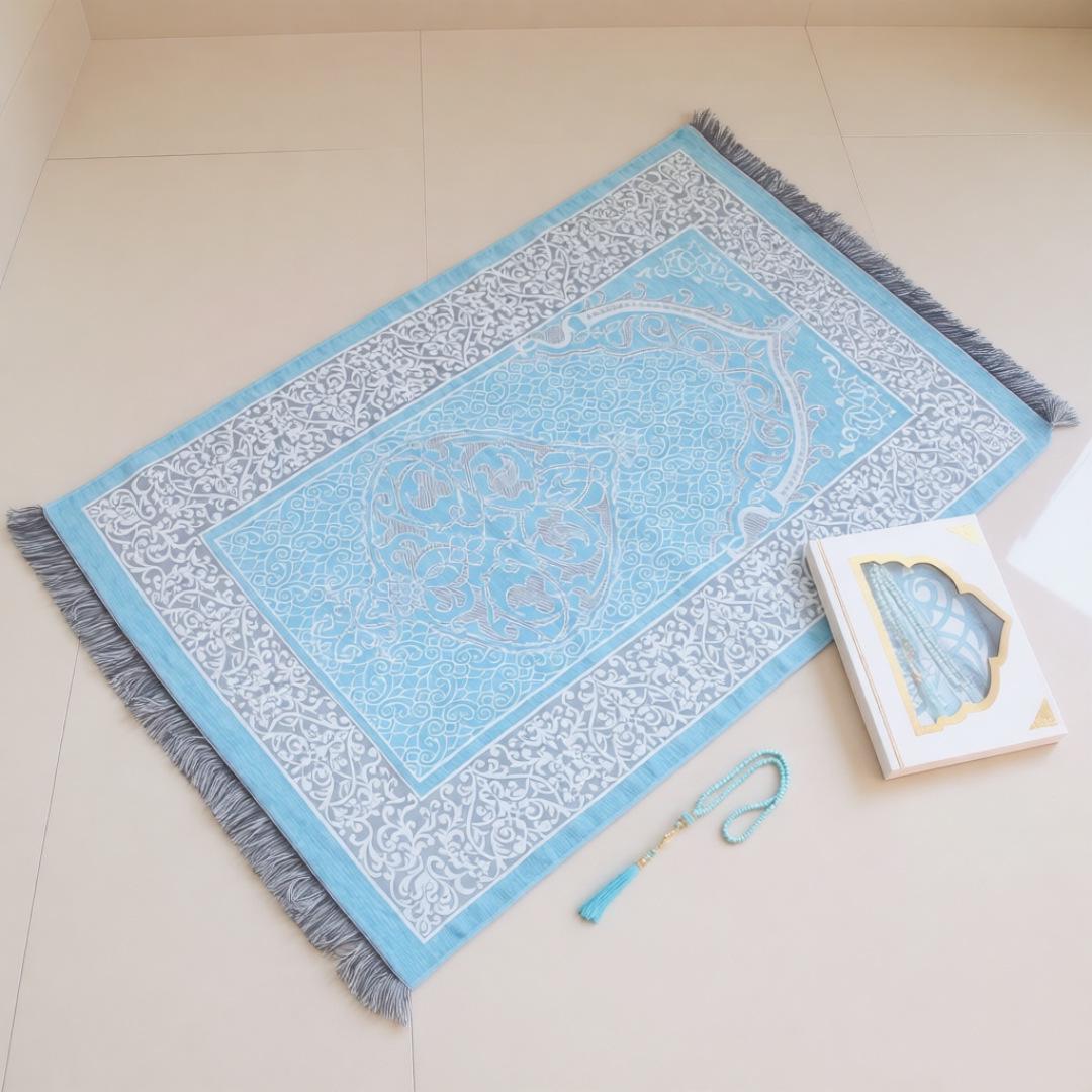 

Chenille Rectangular Carpet Blanket - 70x110cm Flame Flower Design, Portable Floor Mat for Home 70*110cm