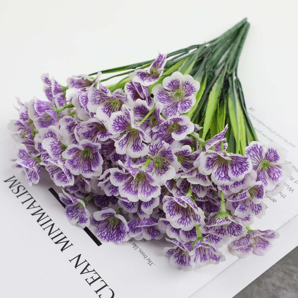Artificial Greenery Bouquets for Home, Hotel, Wedding, and Decoration