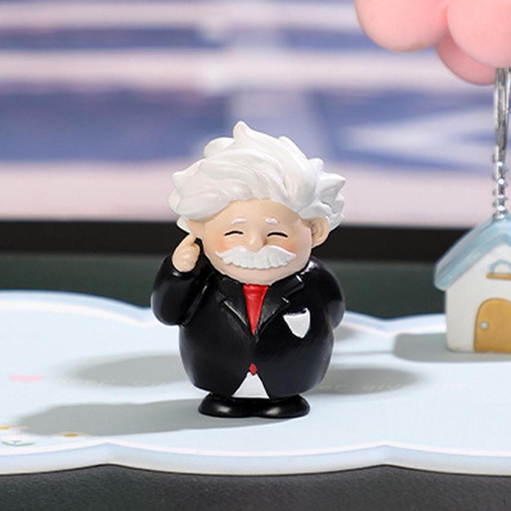 Dieu de l'Apprentissage Figurine de Bénédiction Statue de Célébrité Artisanat d'Art Collectionner Cadeau de Pendaison de Crémaillère Bureau