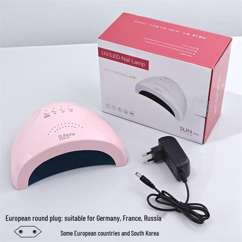 

Светодиодная УФ-лампа для ногтей SUNone: Быстросохнущий гель-лак сушка
