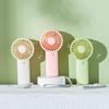 2025 Cute Mini Fan Portable Handheld Fan Lightweight Handy Fan Pocket Size Low Noise Small Electric Fan Student Gift Outdoor Fan