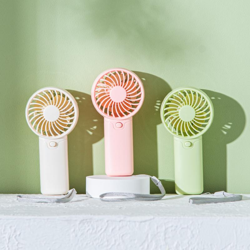 2025 Cute Mini Fan Portable Handheld Fan Lightweight Handy Fan Pocket Size Low Noise Small Electric Fan Student Gift Outdoor Fan