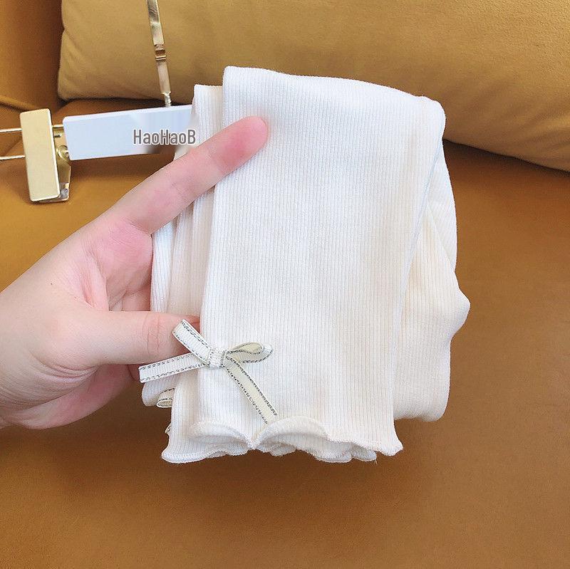 

Леггинсы для девочек на весну/лето, защита от комаров, универсальная повседневная одежда в корейском стиле для малышей и детей 140 cm