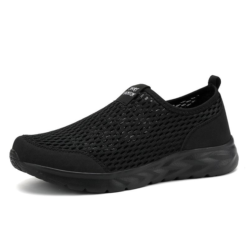 Casual Shoes Hollow Summer Mesh Shoes Outdoor Rubber Foot Cover Travel Net Shoes