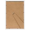 Photo Frame Collage Set 5 Pieces for Tabletop Use White 21 x 29.7 cm MDF