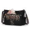Nylon Women's Shoulder Bag Leopard Print Crossbody Bag