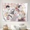 OOuran High School Host Club Aesthetic Wall Tapestry  Modern Home Decor Statement Piece for Living Room Accent  Anime Fan Room