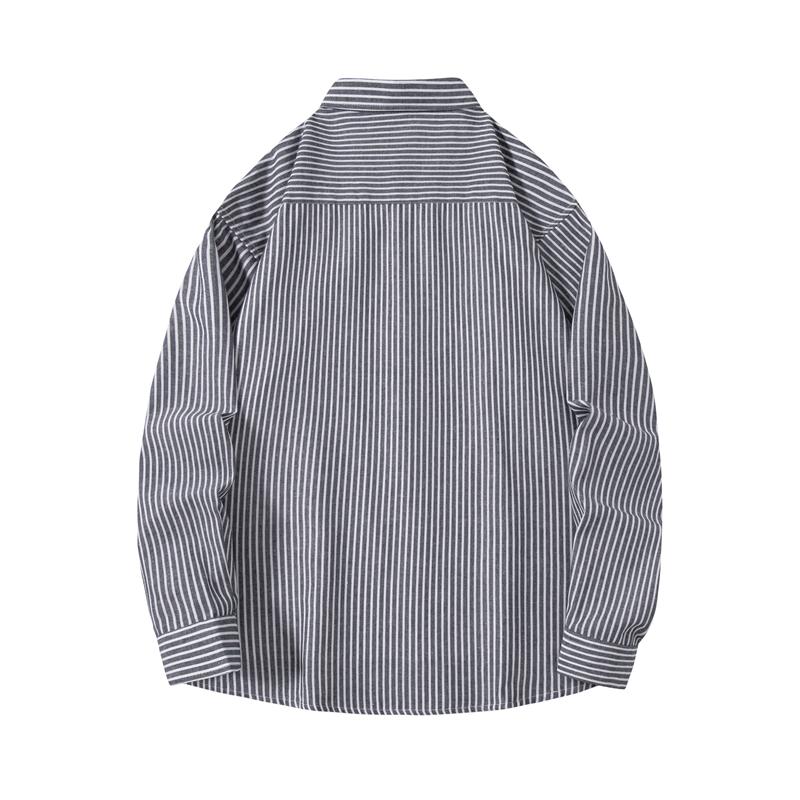 Men's Long-Sleeve Casual Poplin Shirt
