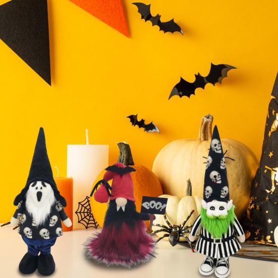 Halloween Gnome Countdown Calendar 2025 Holiday Advent Calendar with Collectible Gnome Figures for Teens Adults Kids
