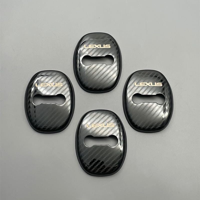 TADOKAPATU Lexus Dedicated Strikerabdeckung, Türschloss, Abdeckung, Verchromung, Zubehör, Innenteile, Beweis