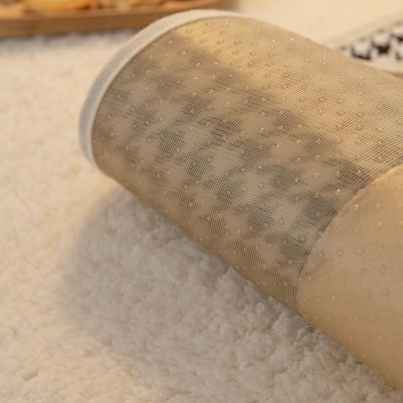 Современный клетчатый плюшевый чехол для дивана — фото 6