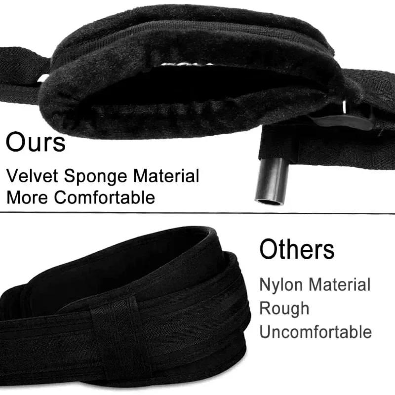 Türschaukel Sexschaukel Sexspielzeug für Paare SM-Spiel Bondage Verstellbare Gurte Spreizer Beine offen für Frauen Erwachsene Sexspielprodukte