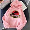 Jurassic Park Dinosaur Print Children's Hoodie, Comfortable, Soft, High-quality Sweatshirt, Warm Top for Autumn and Winter
