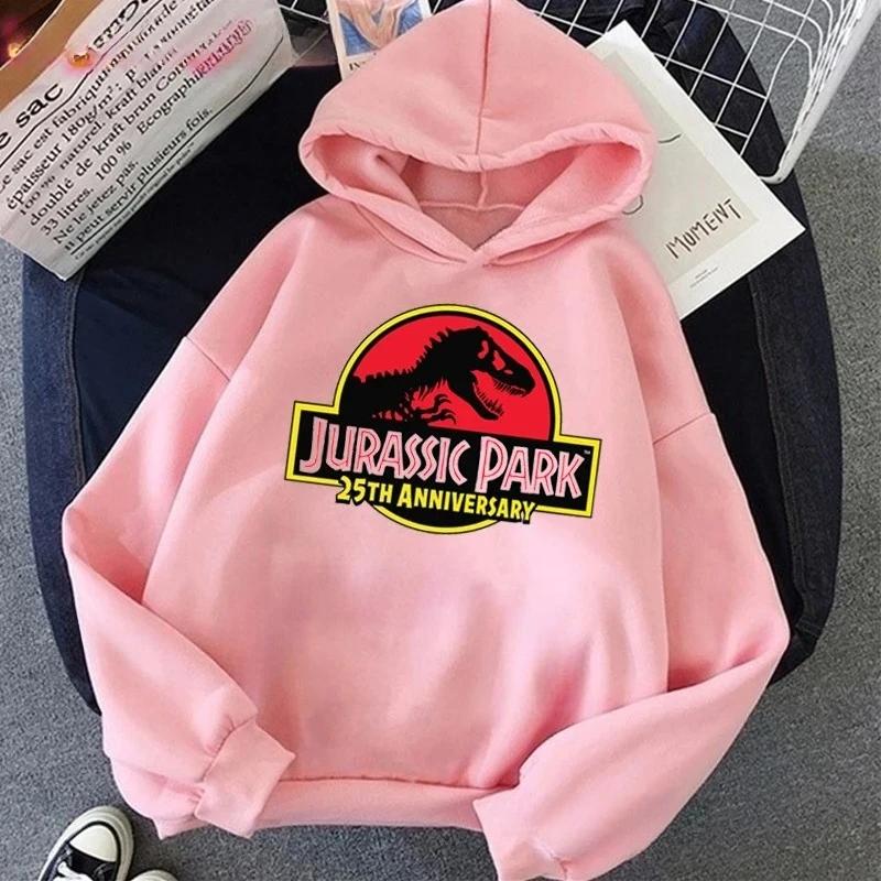 Jurassic Park Dinosaur Print Children's Hoodie, Comfortable, Soft, High-quality Sweatshirt, Warm Top for Autumn and Winter