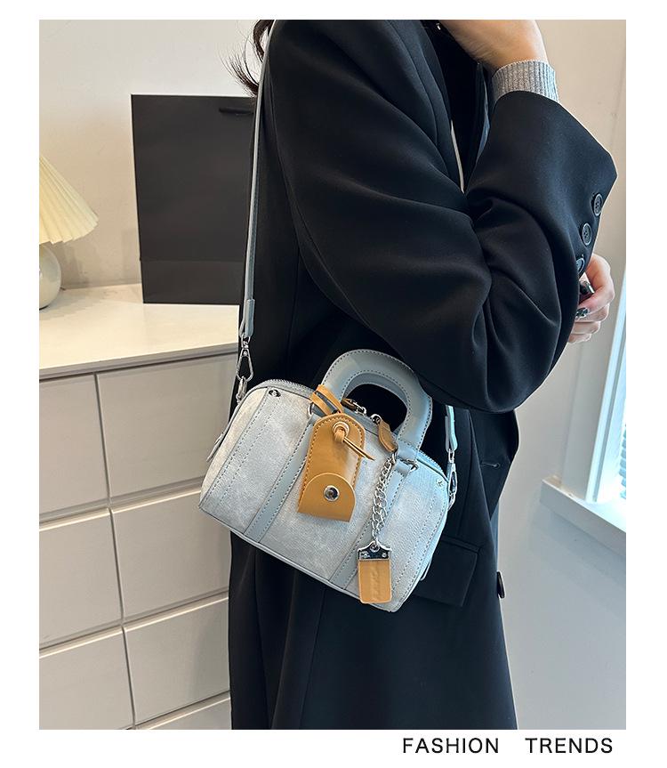 2025 Women's Trendy Boston Handbag - High Quality Pillow Bag, South Wind Fashion Style