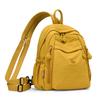 Women's Small Nylon Backpack Lightweight Waterproof Daypack with Front Pocket for Travel Daily Use