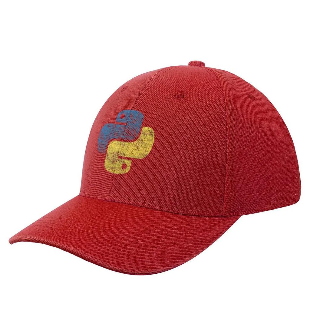 Python Logo - Programmiersprache Baseballkappe Gollff Hut Schaumparty Hut Designerhut Unisex Kappen Damen