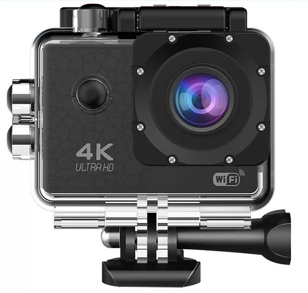 Minlang 1080P 30fps Waterproof Night Vision Action Camera WiFi 2.0-inch Screen Mini Portable Helmet Cam for Cycling Hiking