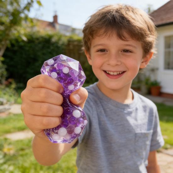 Průhledná kapka vody mačkací hračka Úleva od úzkosti Kamínková senzorická hračka Pomalé zvedání Hračka na odbourání stresu Dárek pro studenty Kancelářské pracovníky