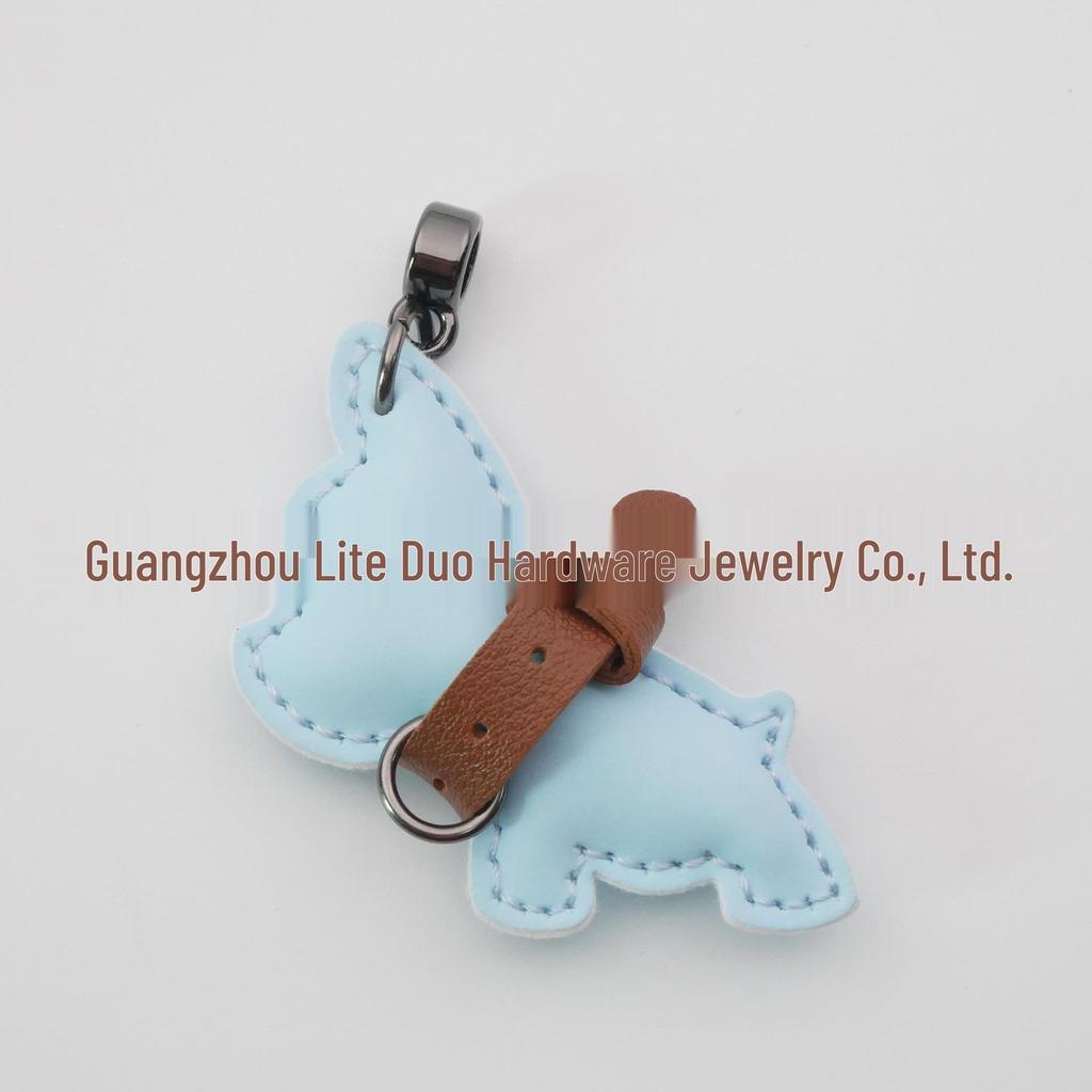 Handmade French Bulldog Pendant: Cute, High-Grade Keychain Accessory for Couples