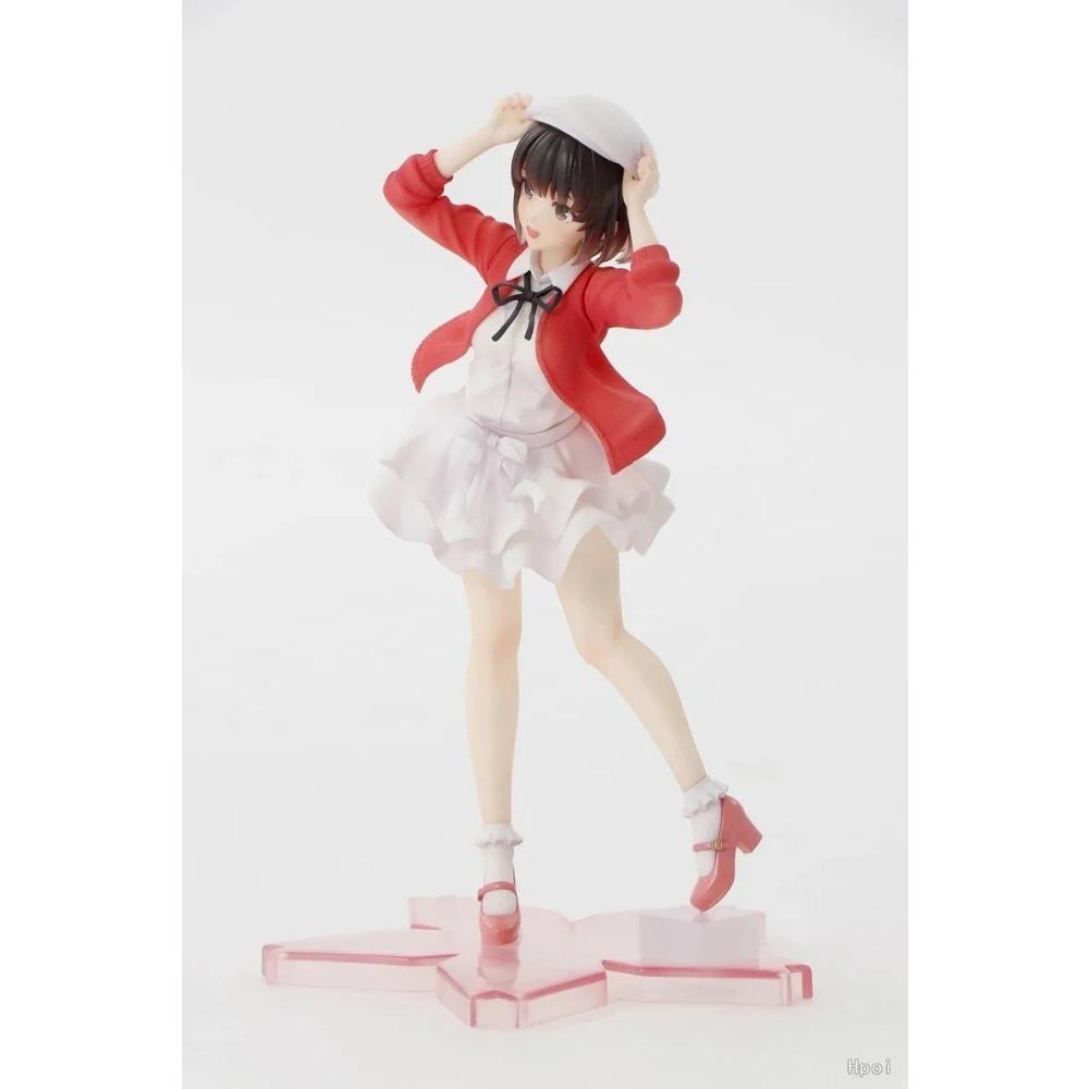 Anime Figure Saekano: How To Raise a Boring Girlfriend Megumi Kato Heroine Costume Model PVC Collection Toy Ornaments Gift 19CM