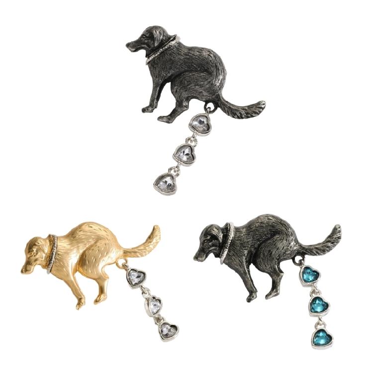 Fashionable Dog Poop Brooch Adornment Designed for Comfort and Durability Enhances Your Look with a Touch of Humor