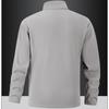 Brand Quality Thicken Warm Fleece Sweatshirt For Men Zipper Neck Pullover Sportswear New Men'S Sweatshirt Soft Shell Mens Jacket