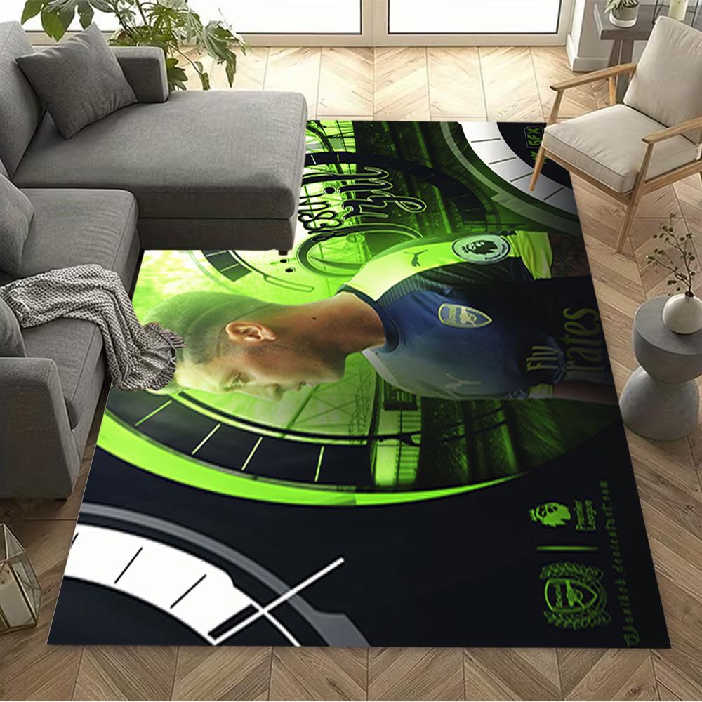 Goalkeeper Saves Ball. Area Rug Design for Playrooms Decorate room Kitchen Bedrooms Antislip Carpet Anime Office Decor Wedding Party Gift