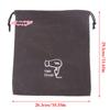 M-Hotel Fleece Hair Dryer Pouch Bag Drawstring Storage Travel Bag Stationery Jewellery Fleece Bag Hair Dryer Supplies Tools