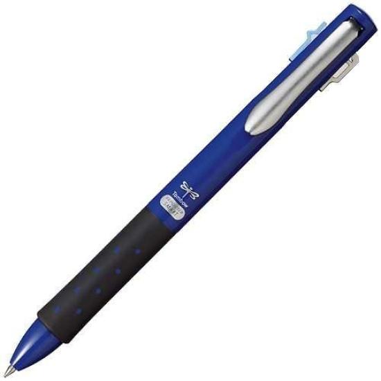 Tombow Reporter Smart Ballpoint Blue Barrel 3-Color Pen,