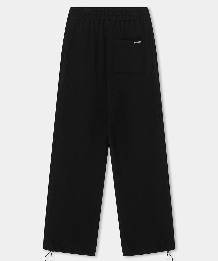 ETRE AU SOMMET Soft Heavy Wash Line Wide Pants (Black)