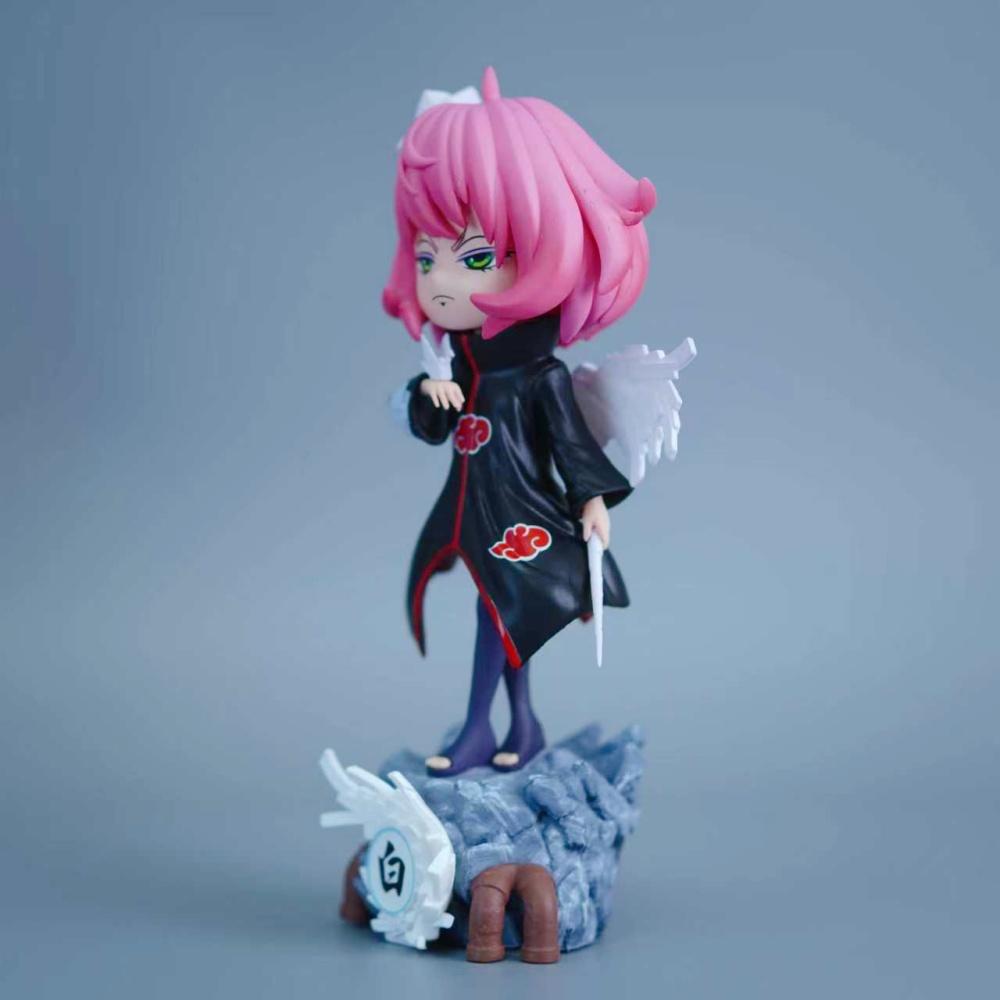 18.5cm/7.28in Anime NARUTO Figure Anya Forger Cosplay Konan Action Figures Pvc Statue Collection Model Toys Gifts