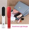 Mini hair straightener USB wireless rechargeable curling double use hair straightener curly hair styling comb