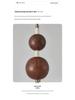 Vintage Walnut Wood Swing Arm Chandelier for Dining Table or Cafe Bar