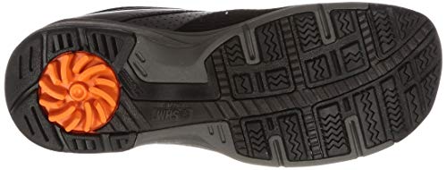 ASAHI Medical Walk Walking Shoes, Zipper, Medical Walk MS-L, Women's, Black, Size 24.0 cm, 4E