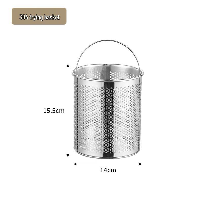 Mr. Jane 304 Stainless Steel Deep Fryer Pot